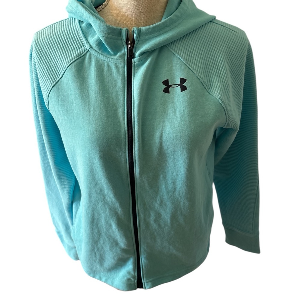 Under Armour Youth XL Loose Fit Lightweight Hoodie Lite Blue